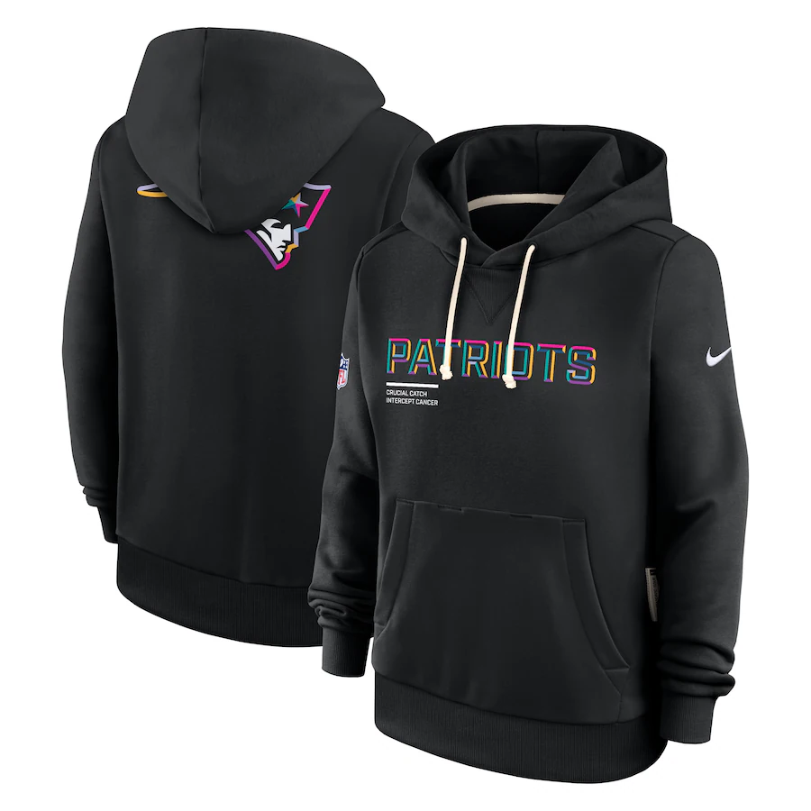 Women New England Patriots 2025 Nike NFL hoodie->women nfl jersey->Women Jersey